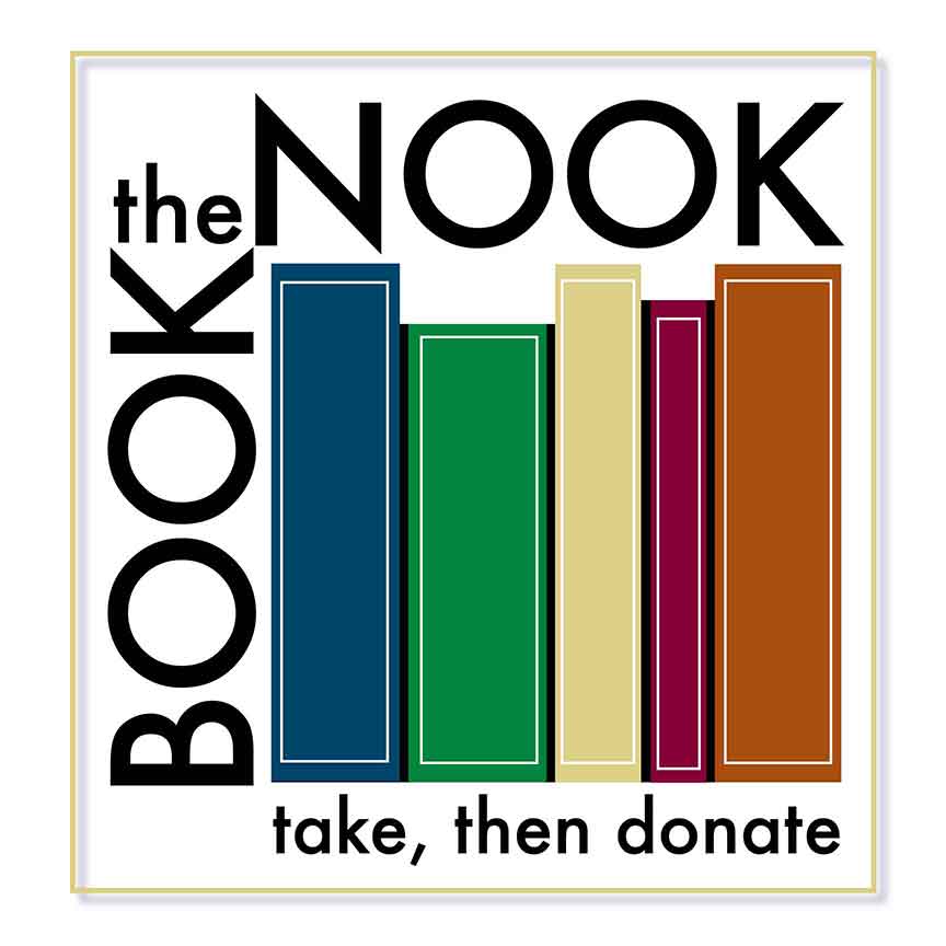 Book Nook Logo and Sign