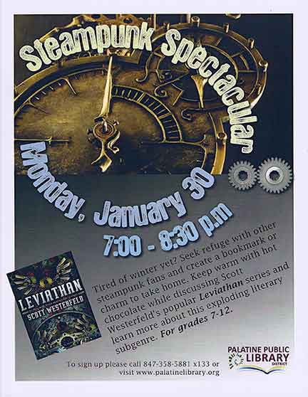 Steampunk Event Poster